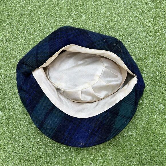 Vintage 1984 British Open ST. ANDREWS Scotland Plaid Golf Hat - Picture 4 of 4